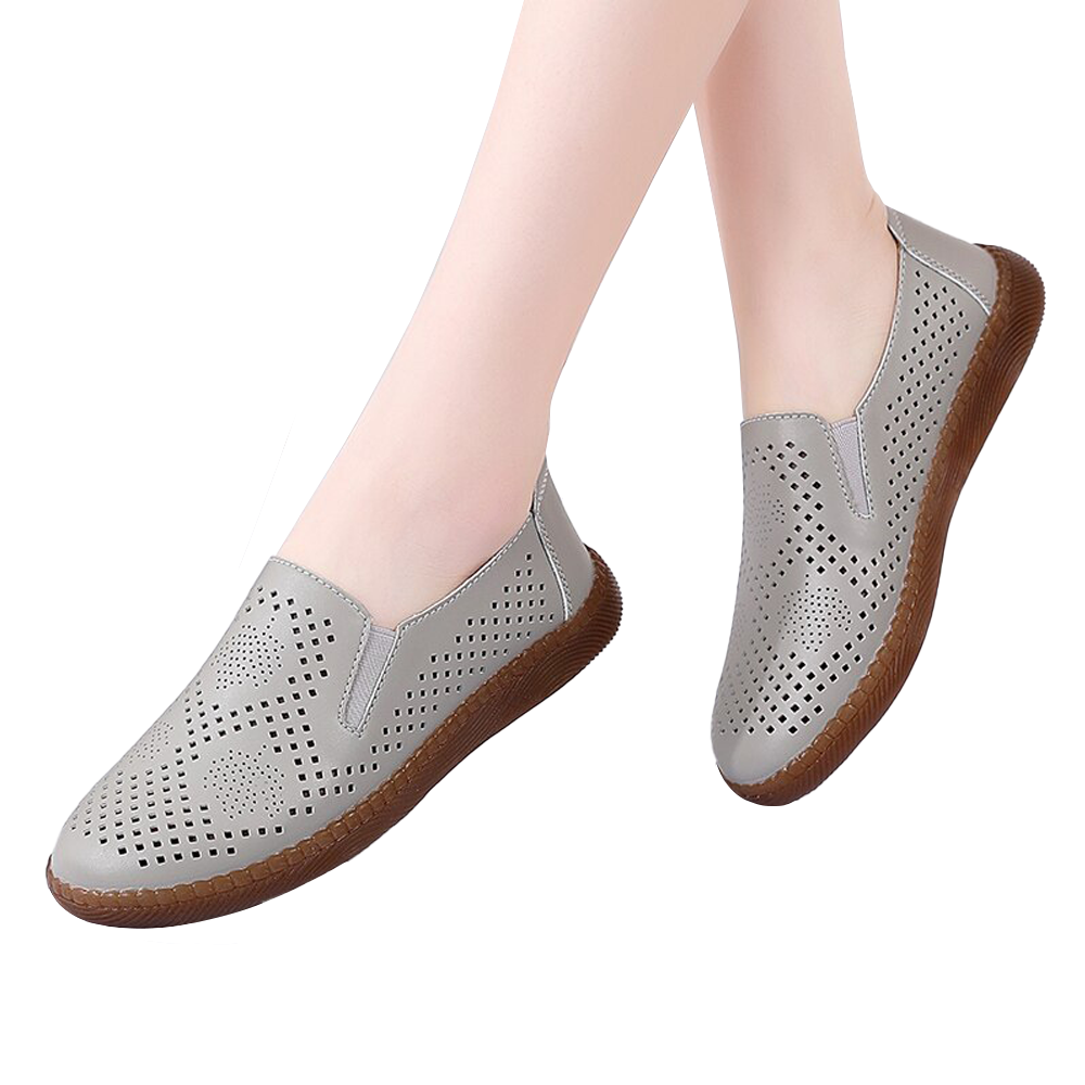 Scarpe da donna Appartamenti in vera pelle