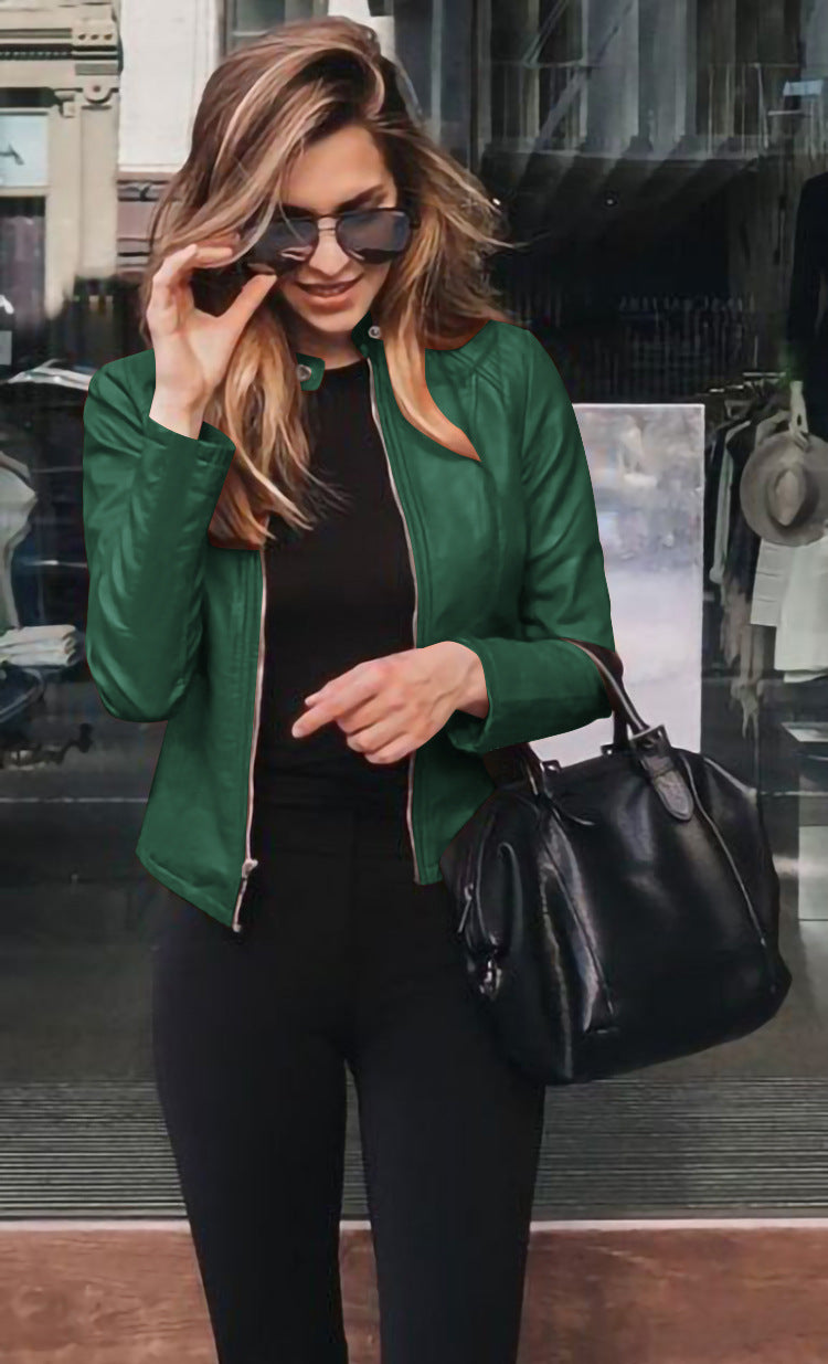 Sam - Giacca elegante con zip da donna