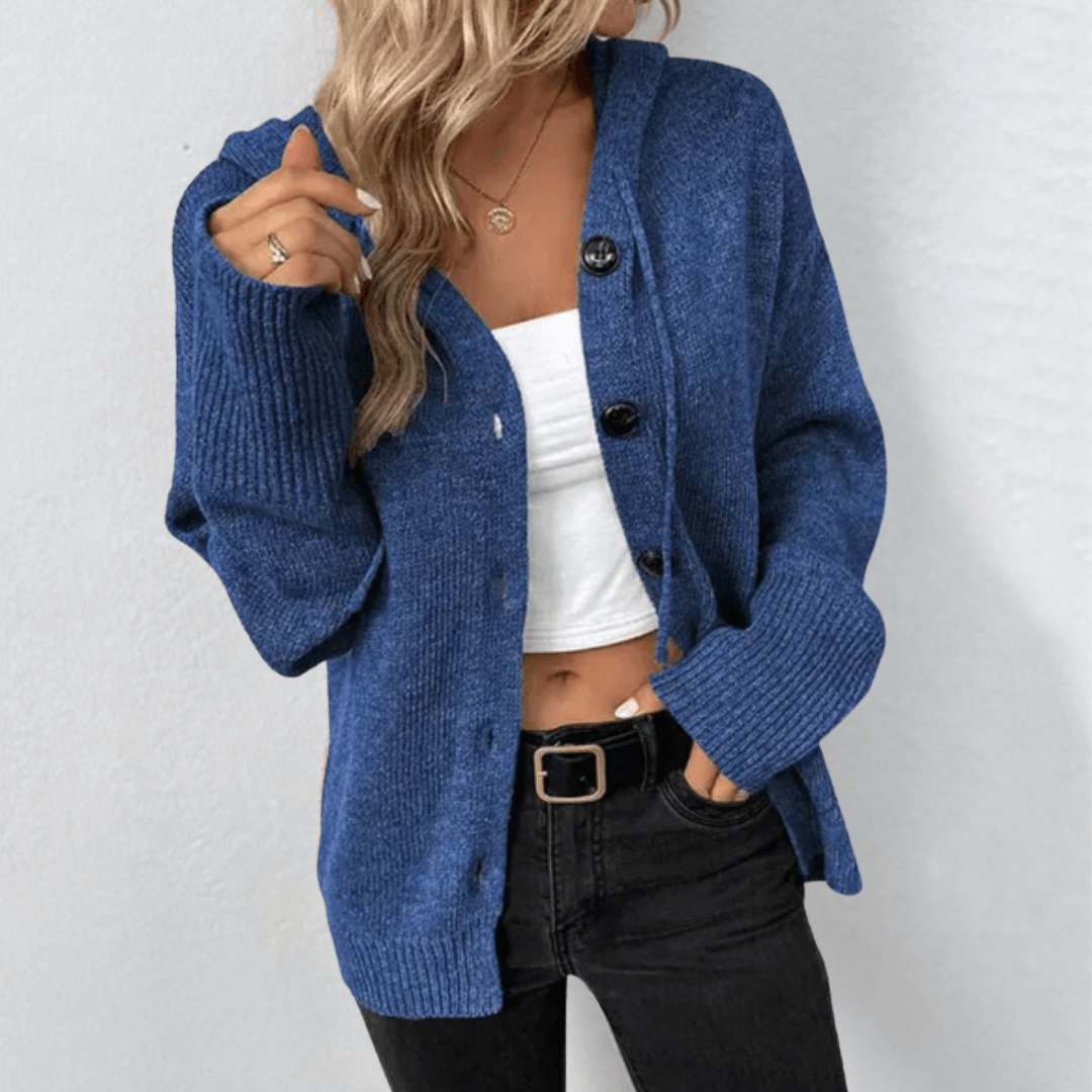 Brittan | Cardigan caldo da donna | Button Down