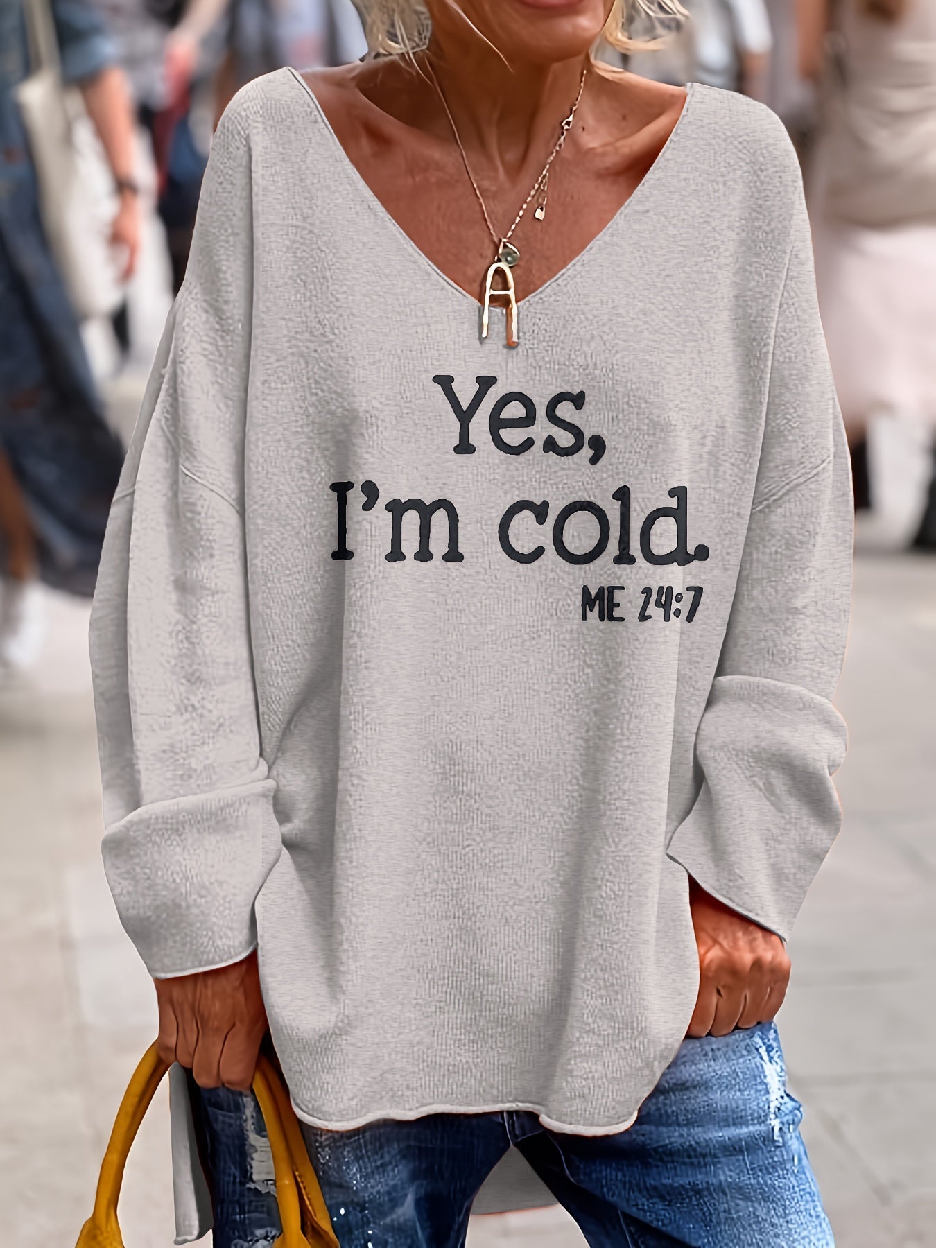 Silasa | Maglia da donna con scollo a V