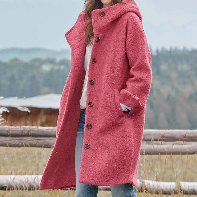 Renateil | Cardigan lungo da donna | Inverno