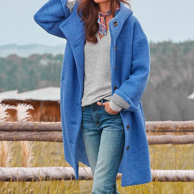 Renateil | Cardigan lungo da donna | Inverno