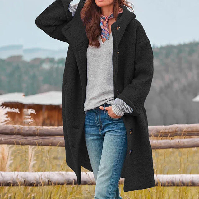 Renateil | Cardigan lungo da donna | Inverno
