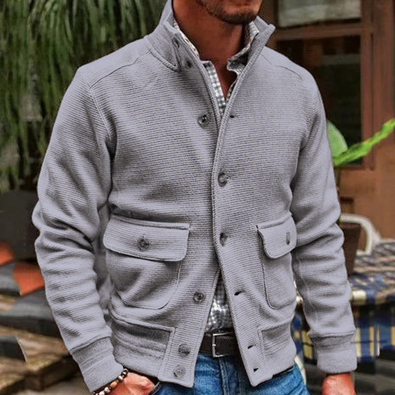 Nils - Giacca alla moda con collo alto