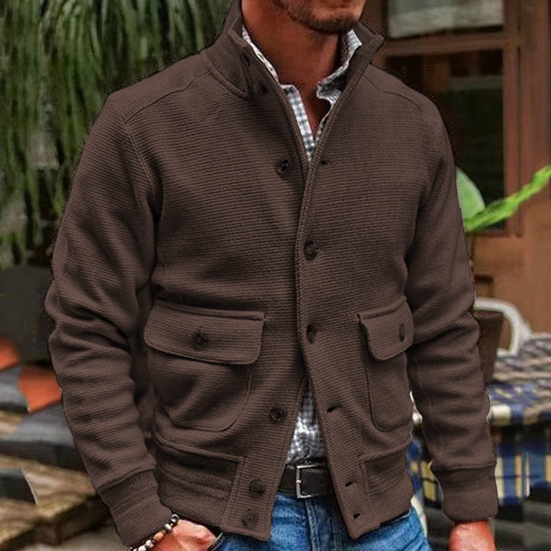 Nils - Giacca alla moda con collo alto