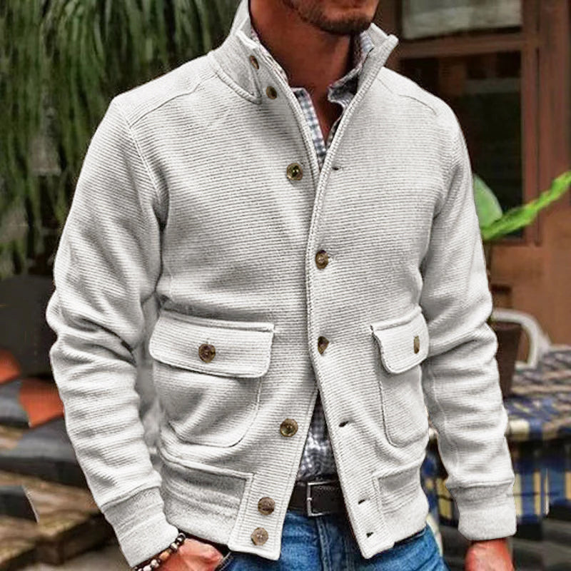 Nils - Giacca alla moda con collo alto