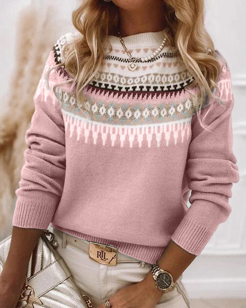 Capucine | Maglia stampata da donna | Manica lunga