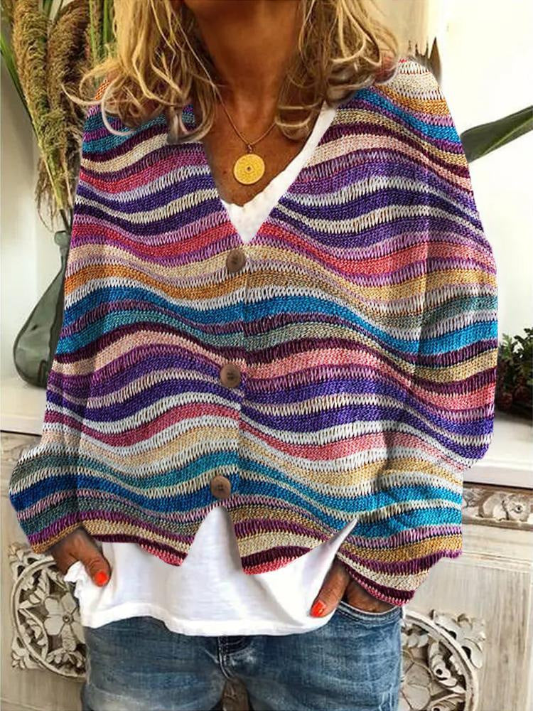 Petrani | Morbidi cardigan da donna stampati