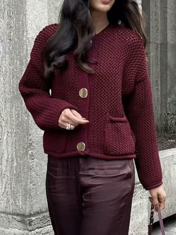 Averie | Giacca in maglia elegantemente incavata