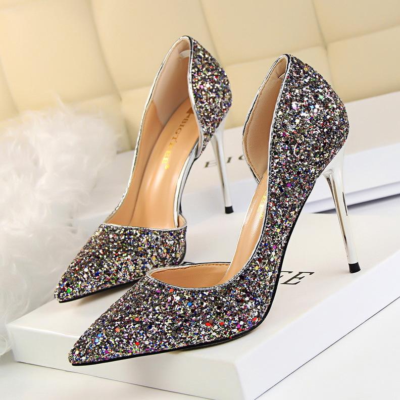 Scarpe di lusso da donna Scarpe sexy da donna con tacco alto