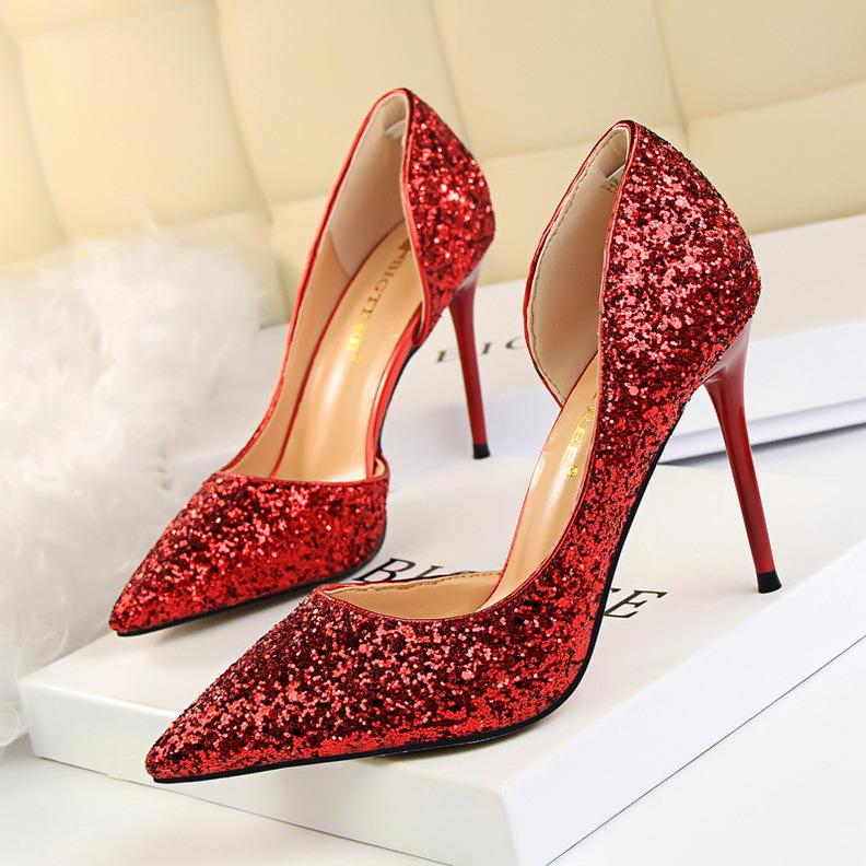 Scarpe di lusso da donna Scarpe sexy da donna con tacco alto
