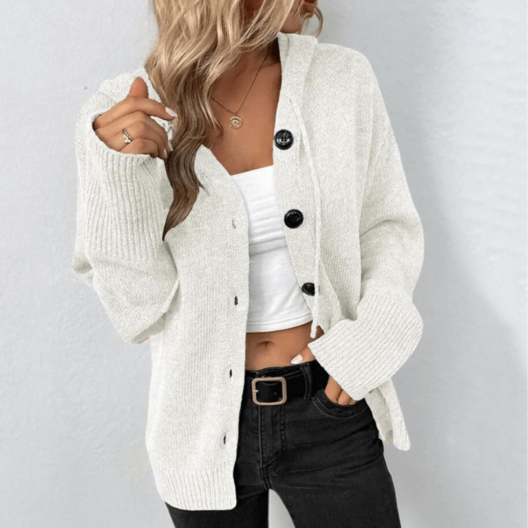 Brittan | Cardigan caldo da donna | Button Down