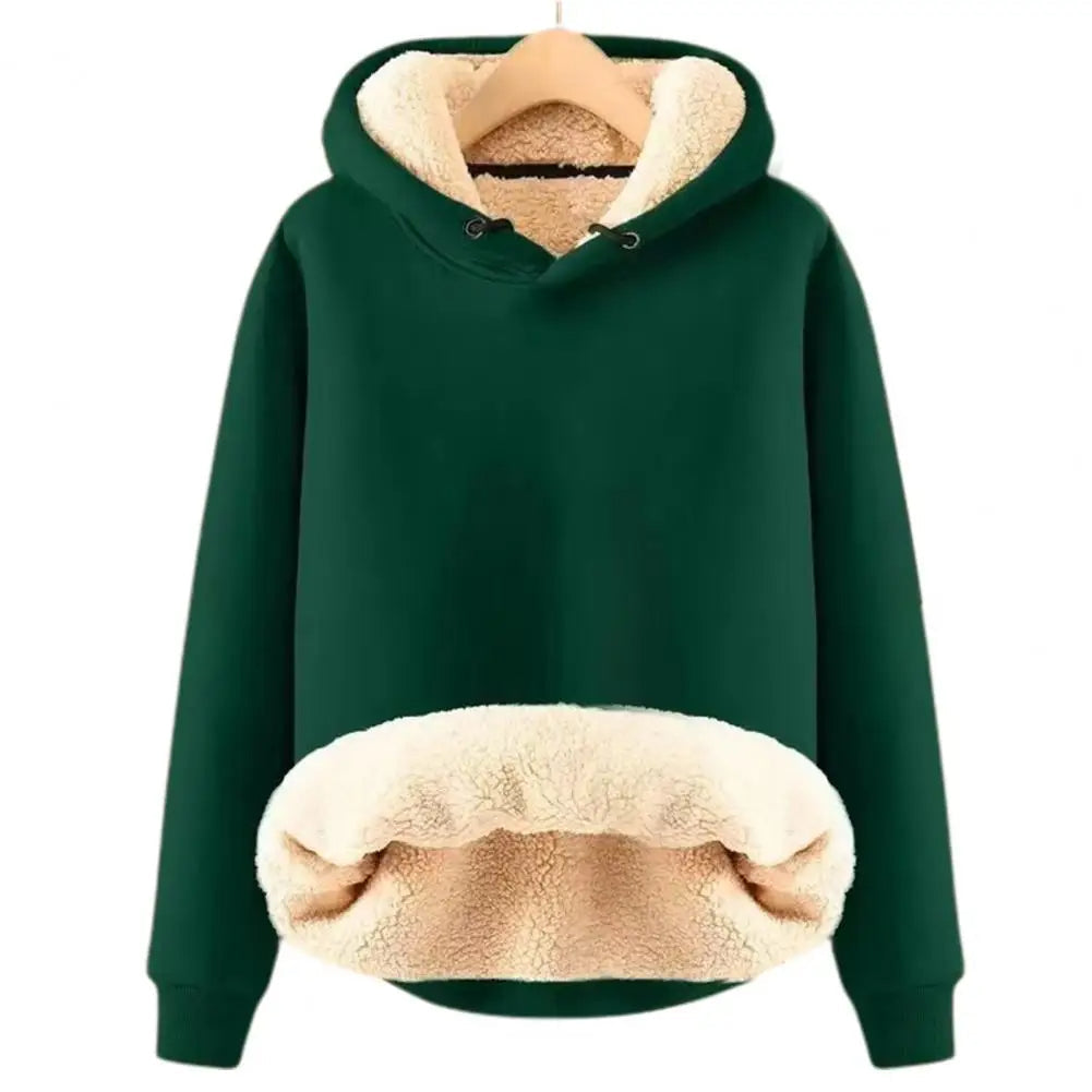 Simon - Giacca in pile Sherpa con cappuccio