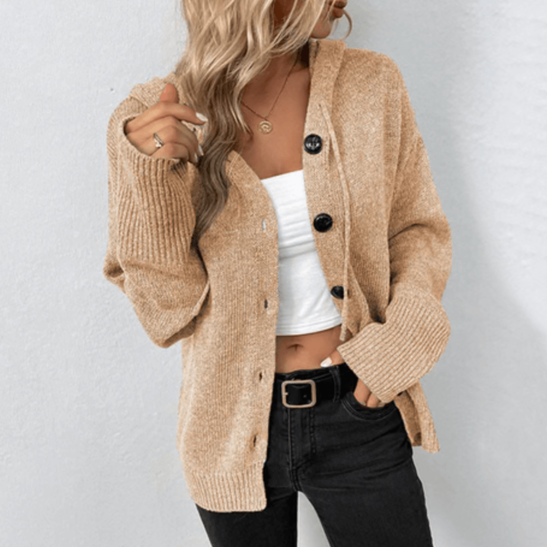 Brittan | Cardigan caldo da donna | Button Down