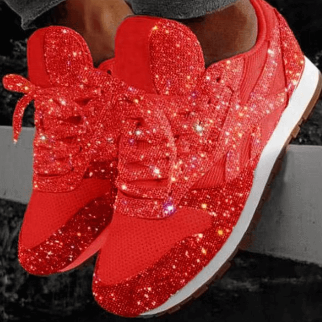 Scarpe da donna con paillettes