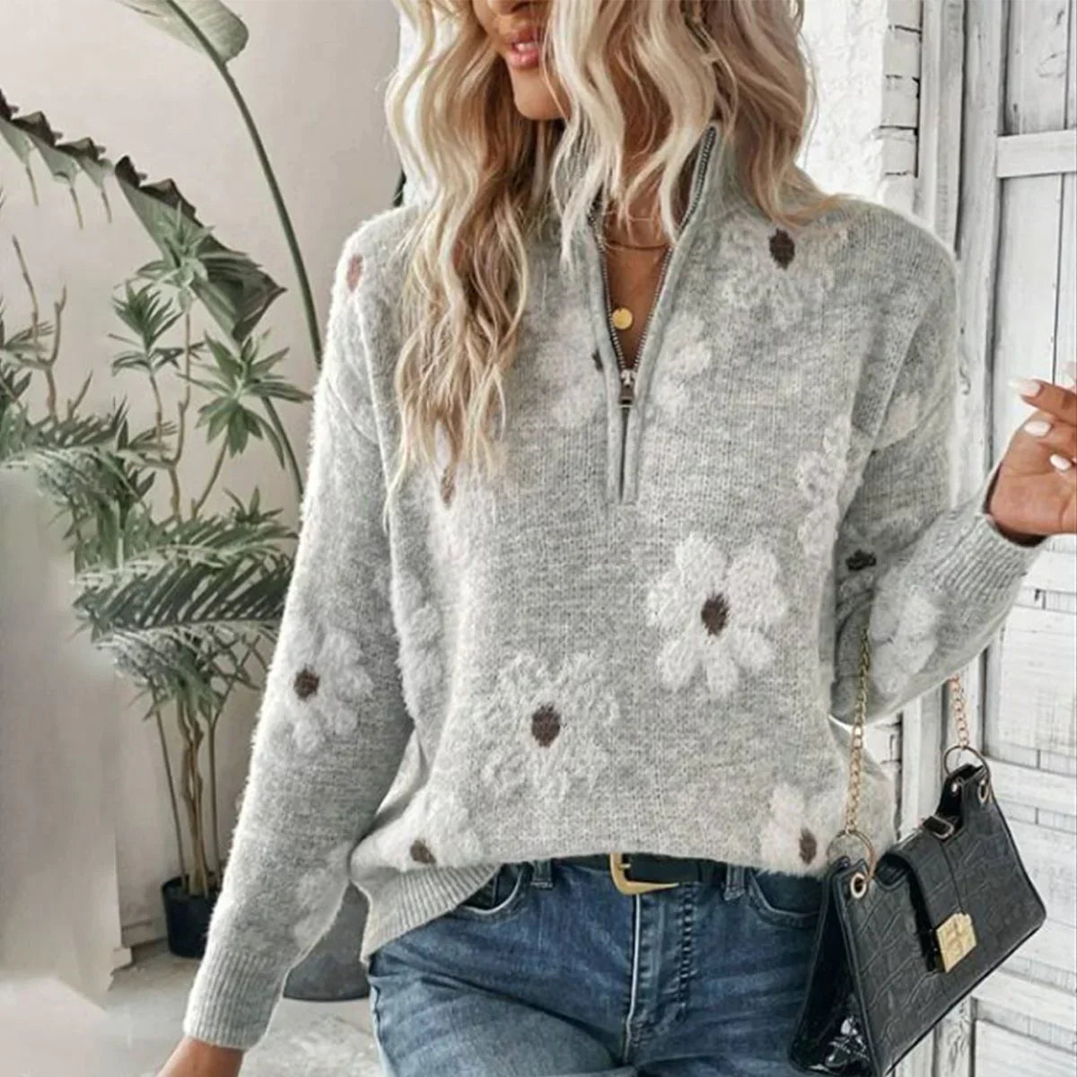 Kerri | Maglia primaverile con fiori