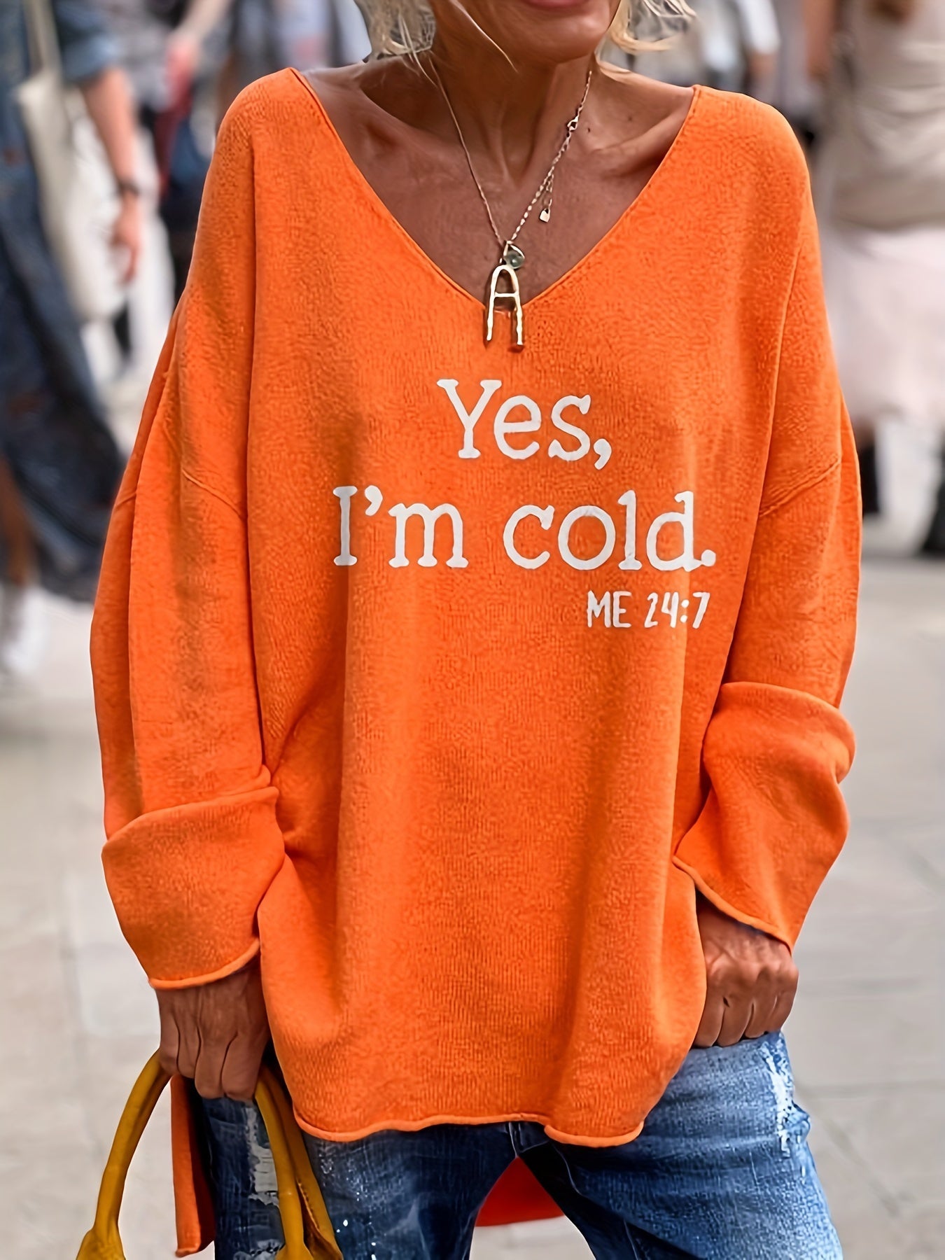 Silasa | Maglia da donna con scollo a V