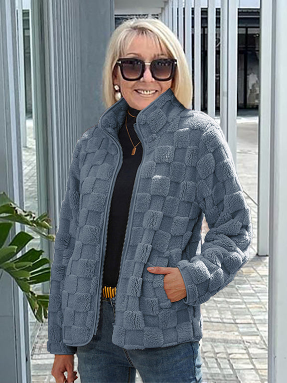 Gilet donna in maglia a coste con cravatta corta - Elegante ed essenziale da indossare