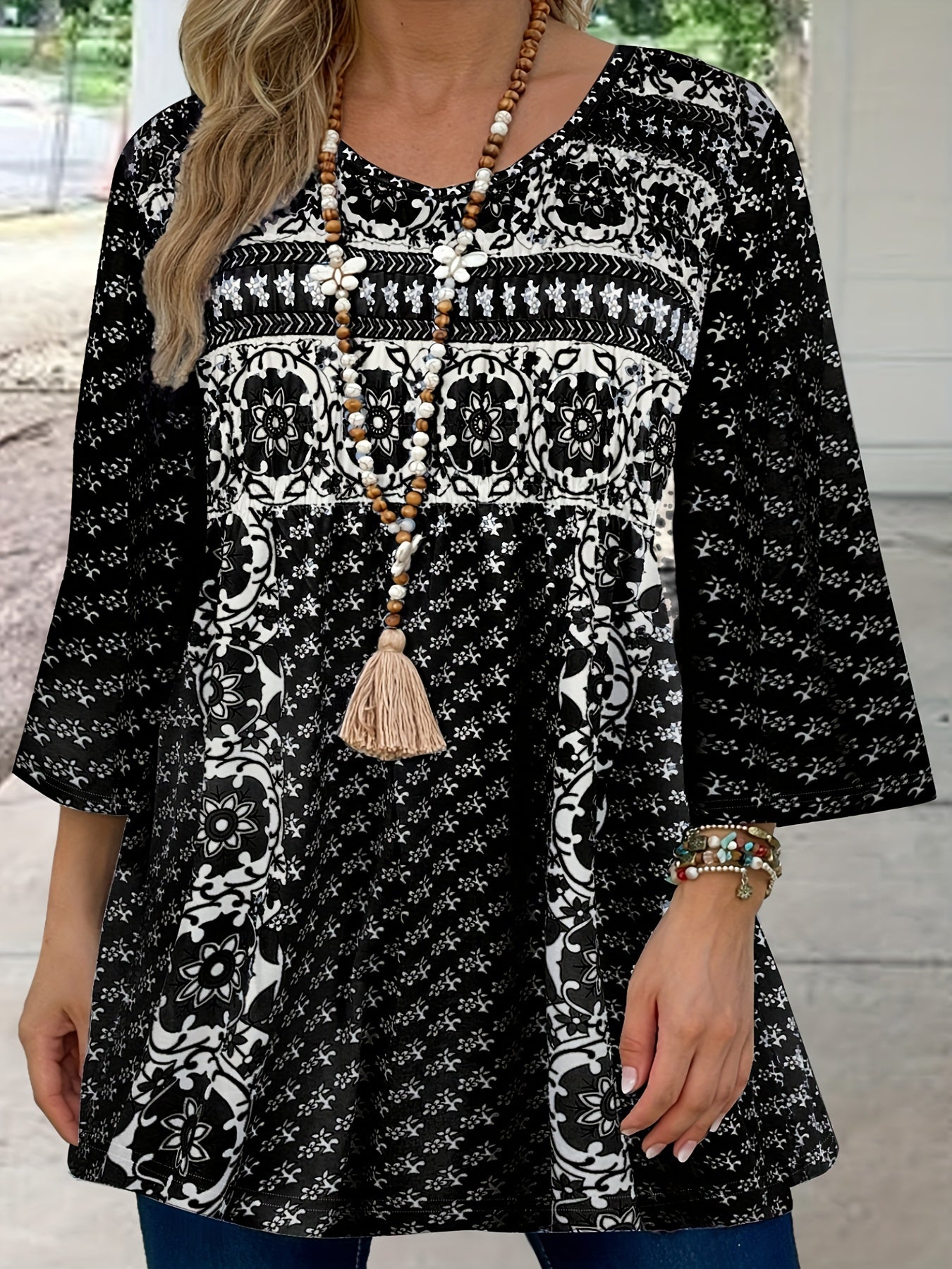 Stacy - Maglietta elegante a mezza manica da donna