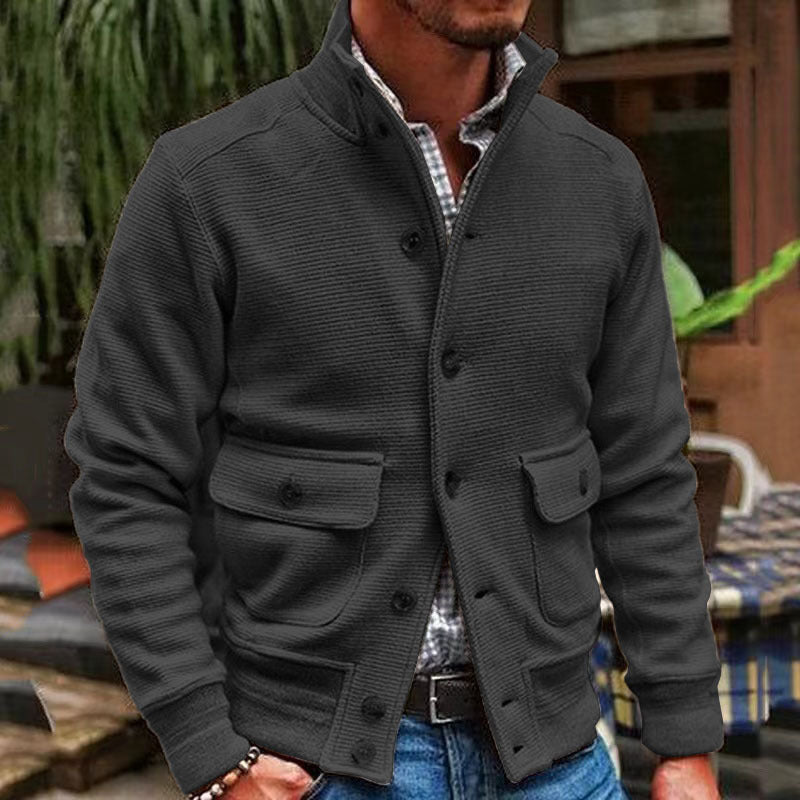 Nils - Giacca alla moda con collo alto