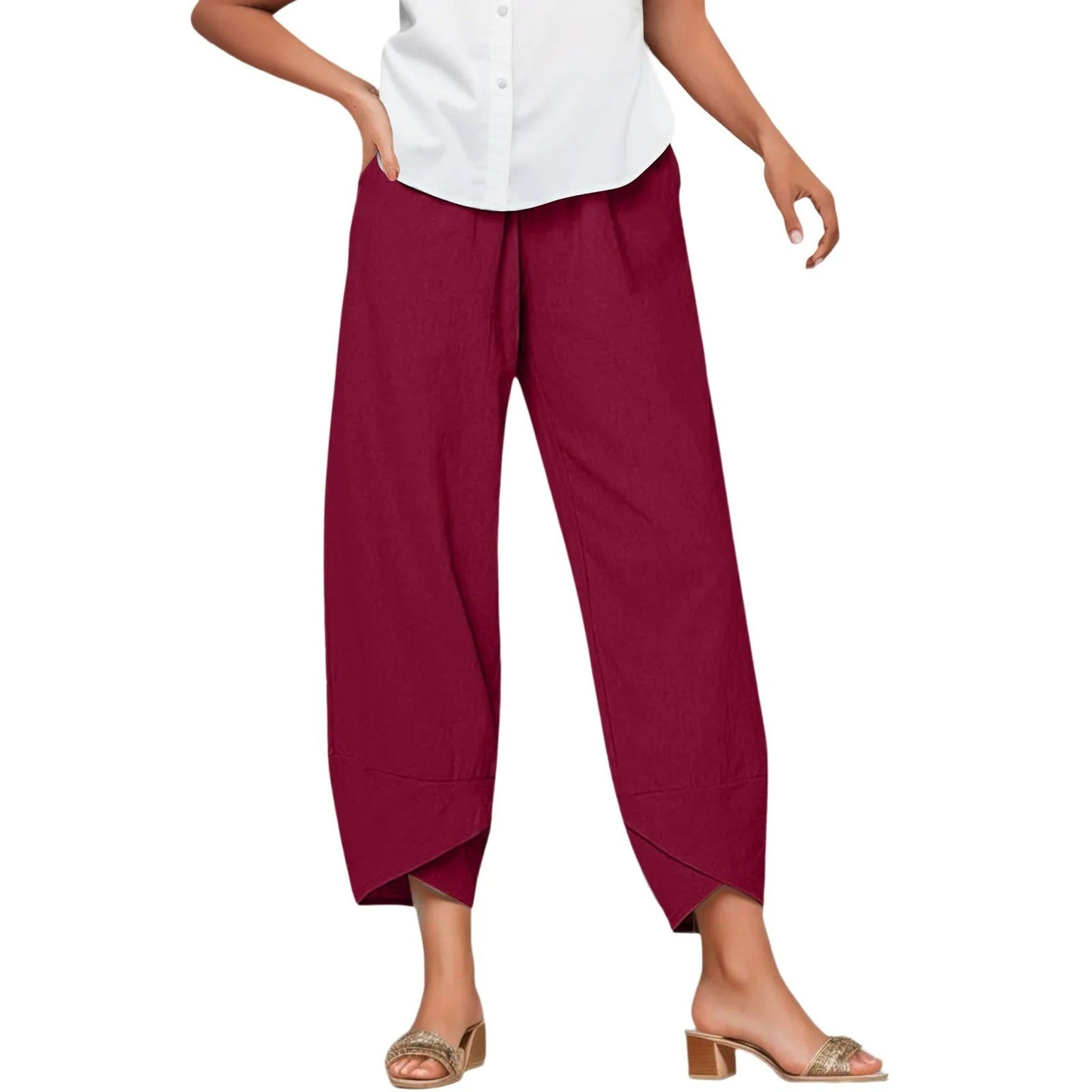 Larysa - Pantaloni estivi freschi