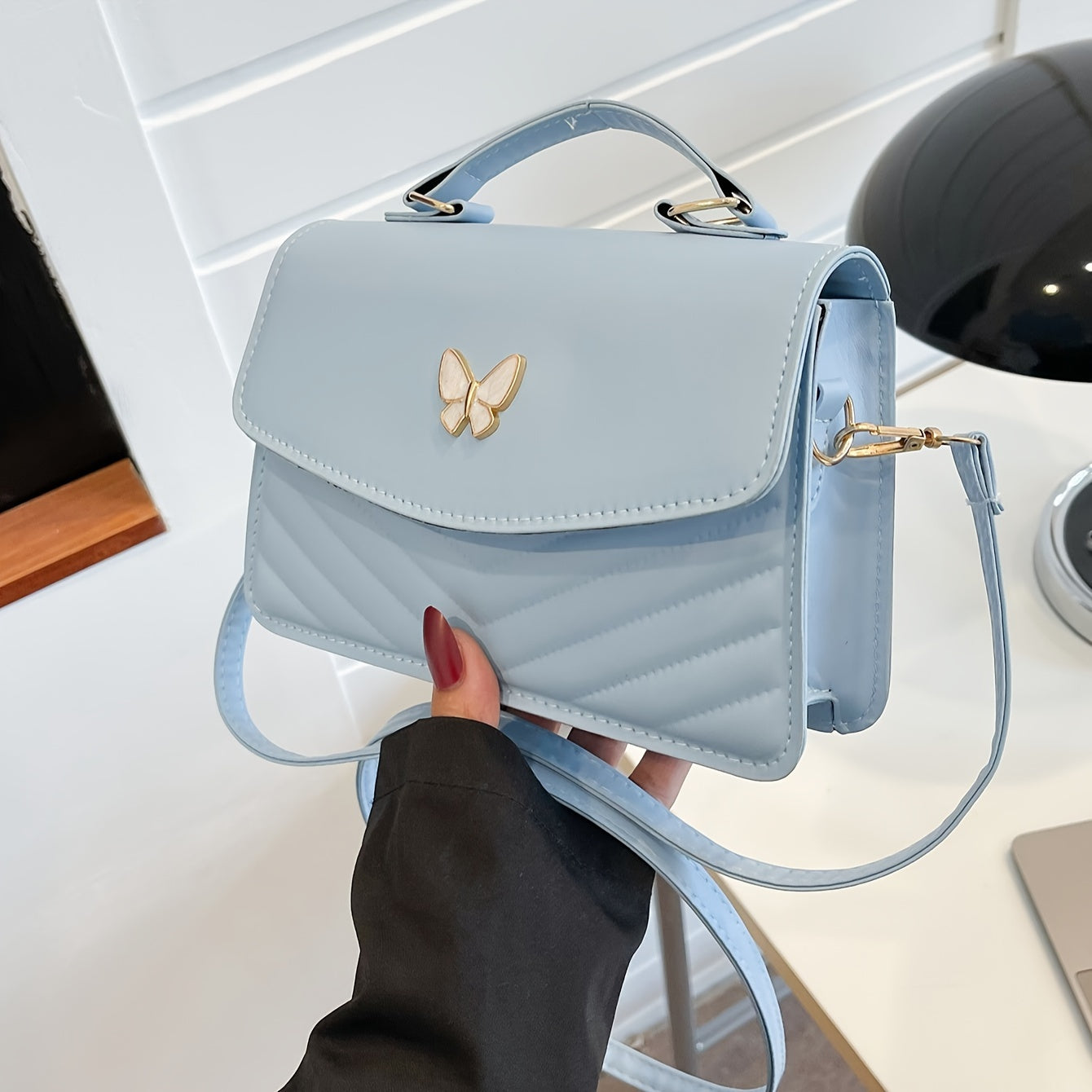 Sophie | Borsa a tracolla e crossbody di tendenza in tinta unita