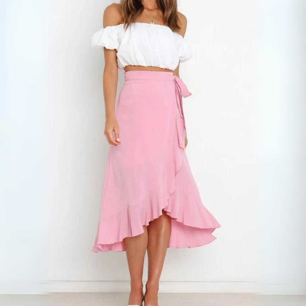 Anne - Gonna elegante in chiffon