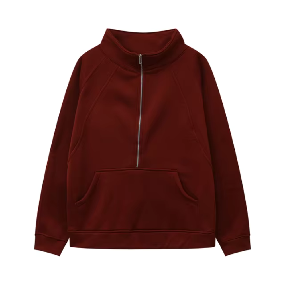 Aimee - Maglia invernale con mezza zip