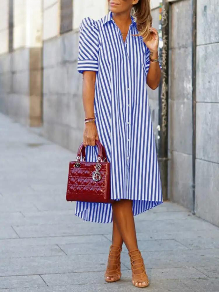 Alix - Vestito elegante a righe