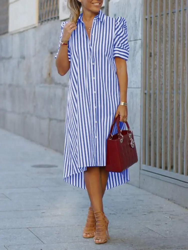 Alix - Vestito elegante a righe