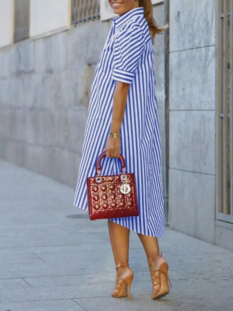 Alix - Vestito elegante a righe