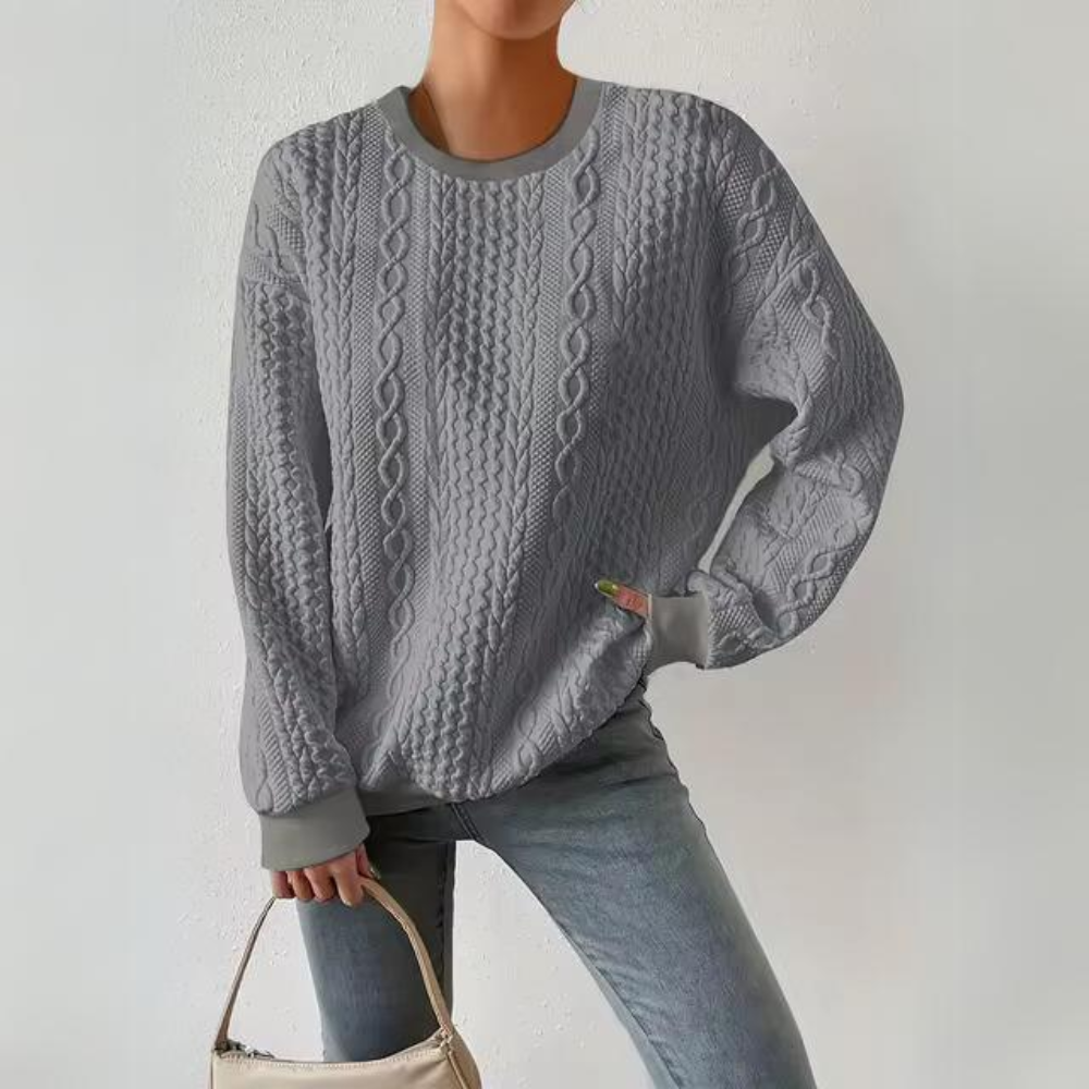 Alma - Felpa girocollo casual