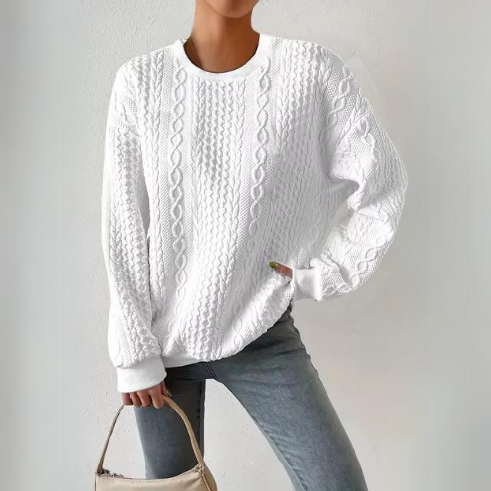 Alma - Felpa girocollo casual