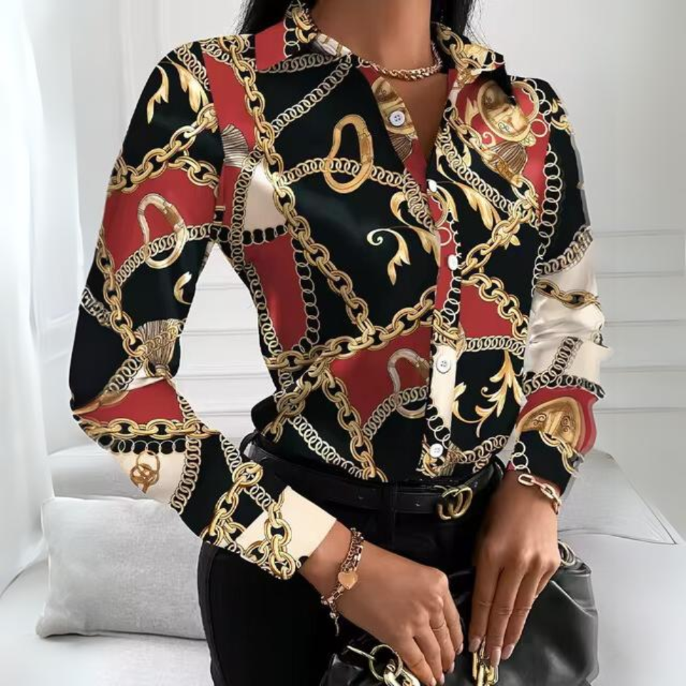 Amelie - Camicette casual selvagge a maniche lunghe
