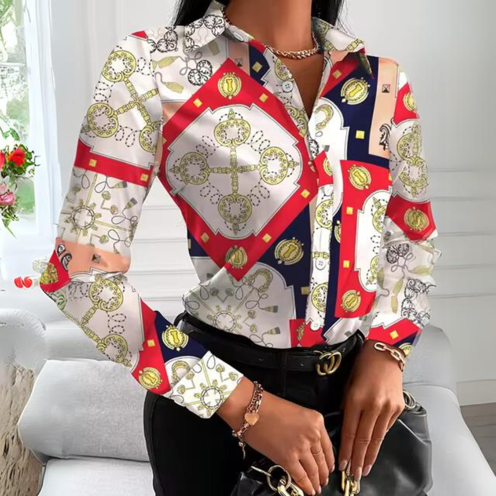 Amelie - Camicette casual selvagge a maniche lunghe
