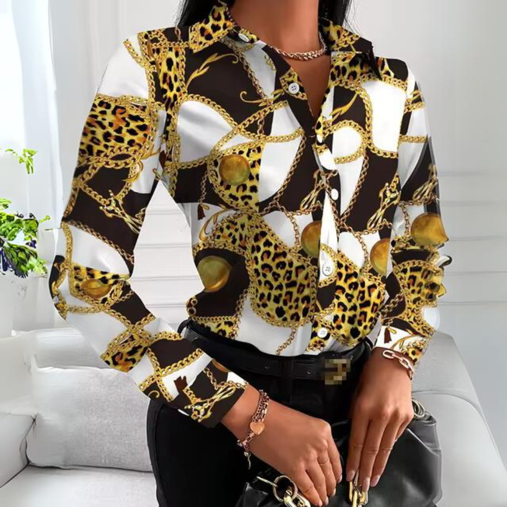 Amelie - Camicette casual selvagge a maniche lunghe