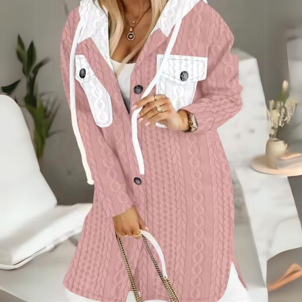 Anika - Giacca casual con cappuccio