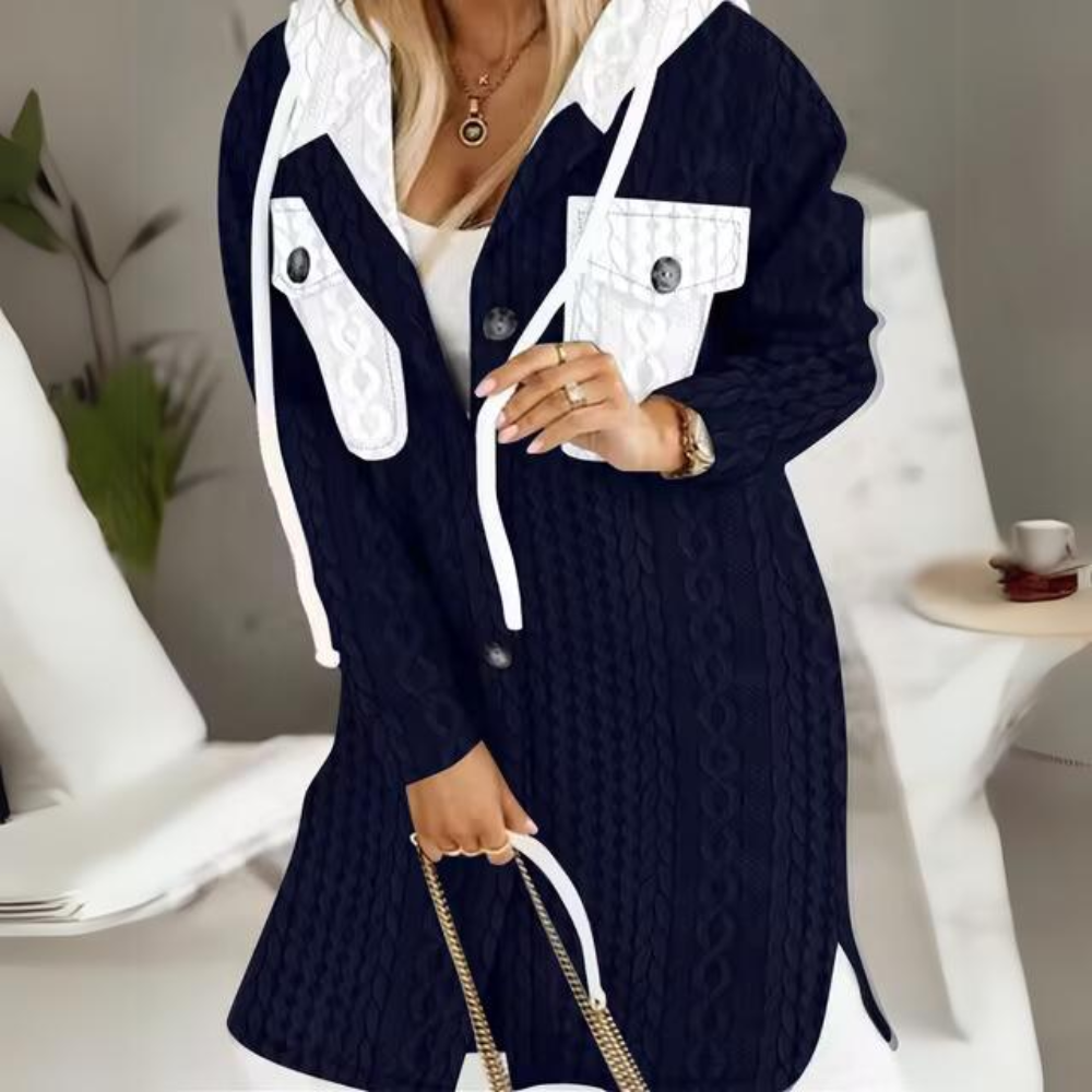 Anika - Giacca casual con cappuccio