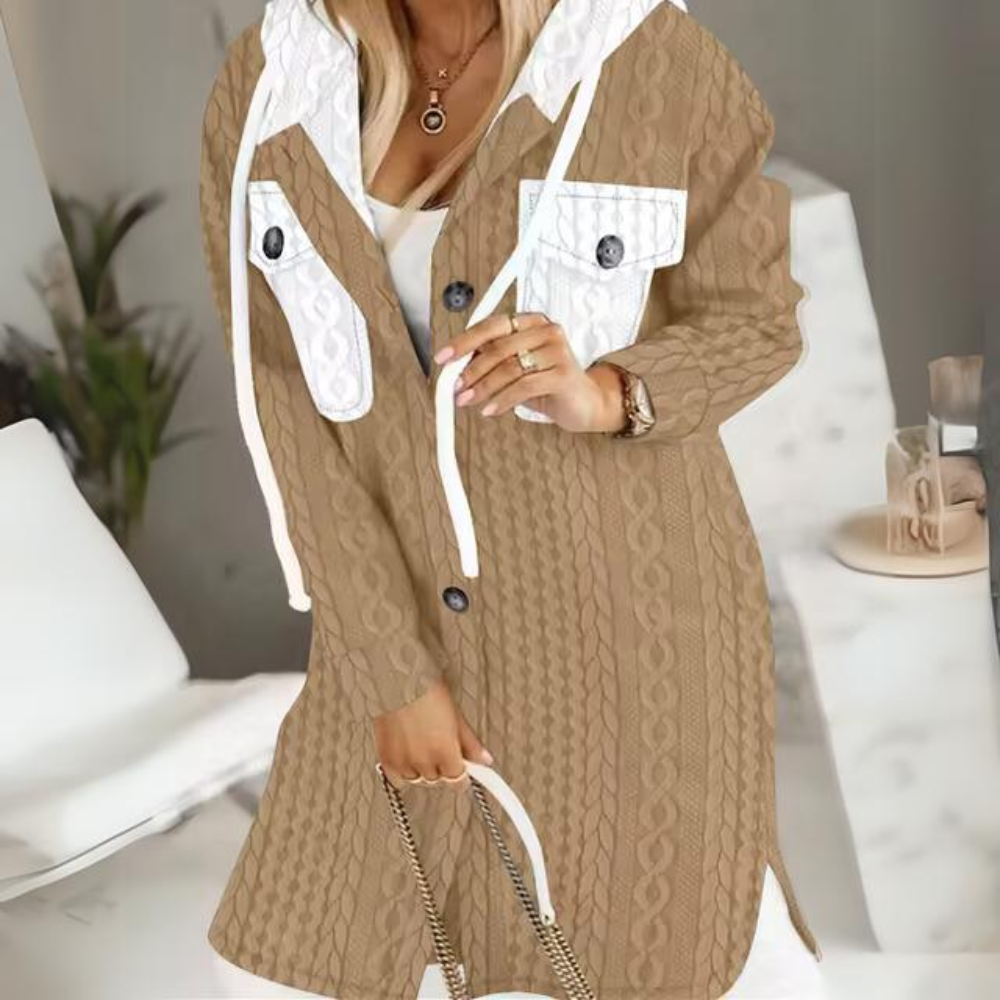 Anika - Giacca casual con cappuccio