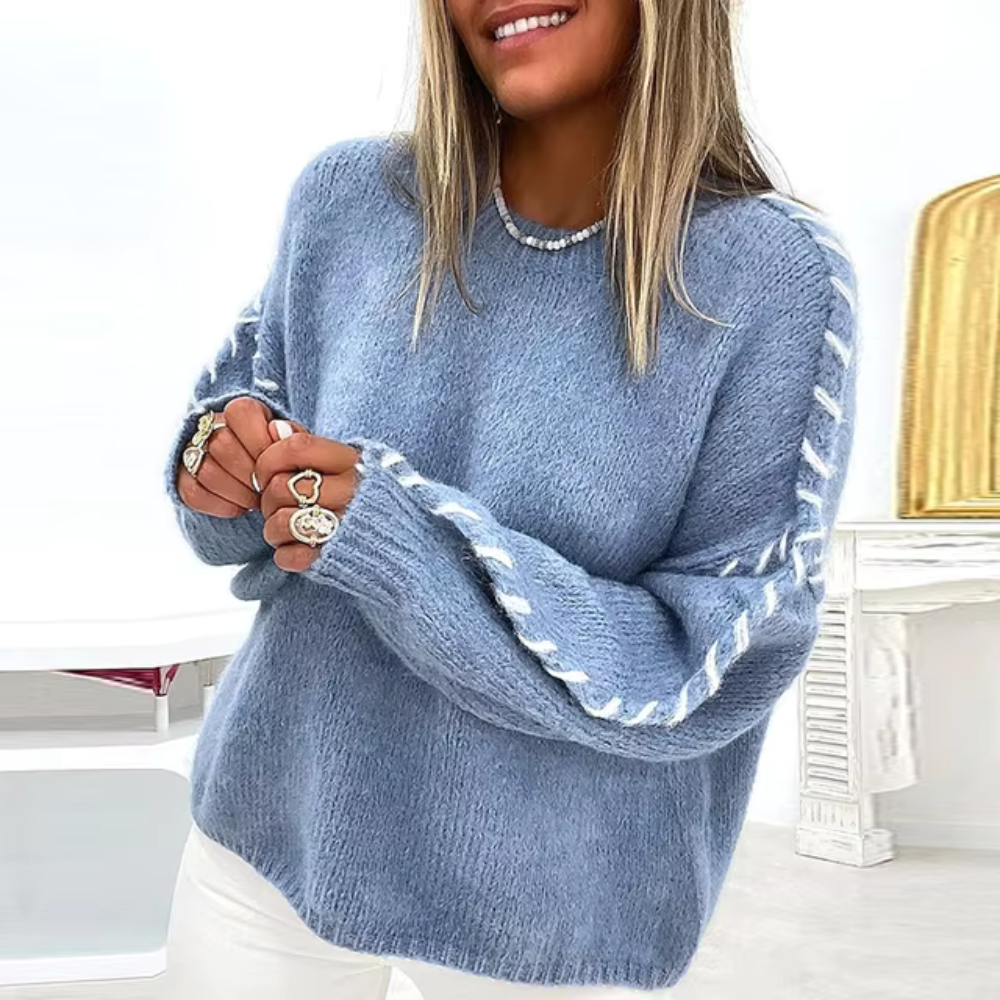 Azzurra - Maglione elegante e caldo