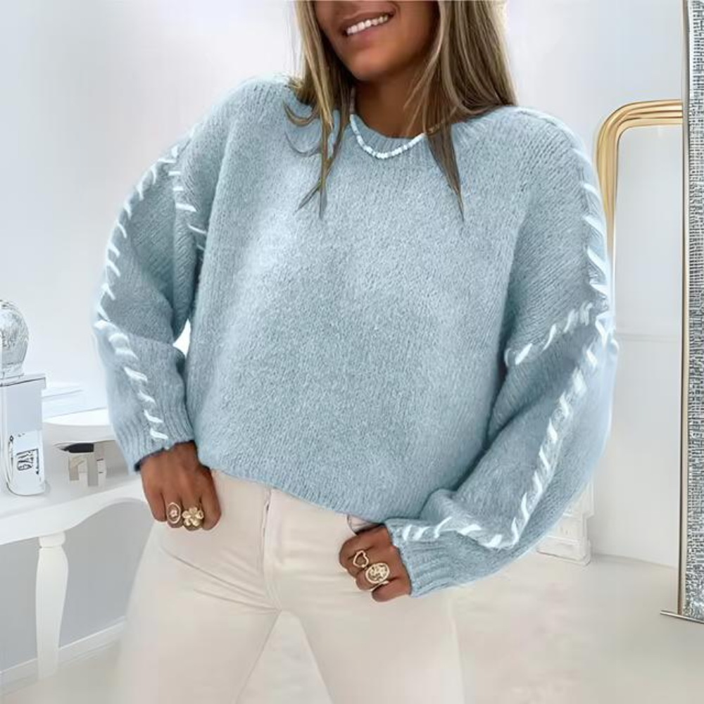 Azzurra - Maglione elegante e caldo