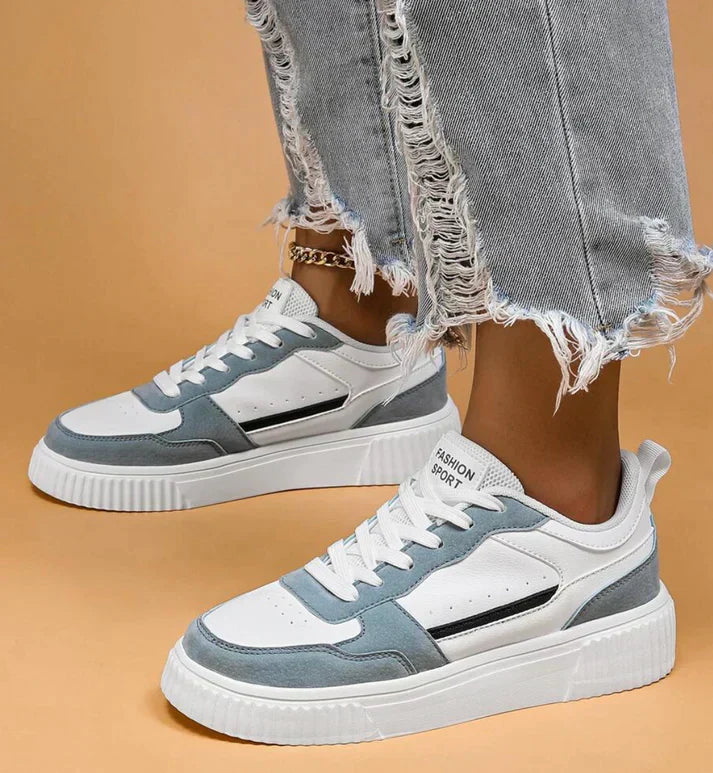 Scarpe casual da donna con colorblock