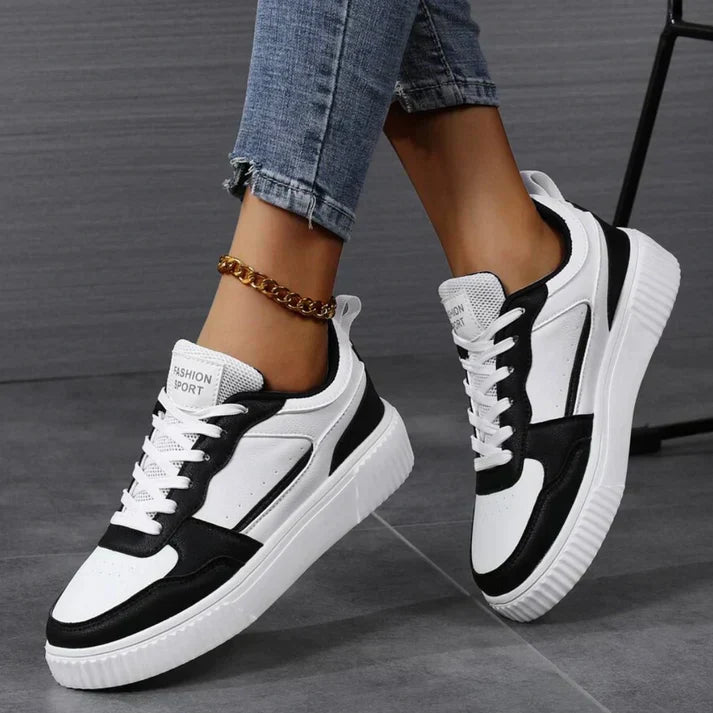 Scarpe casual da donna con colorblock