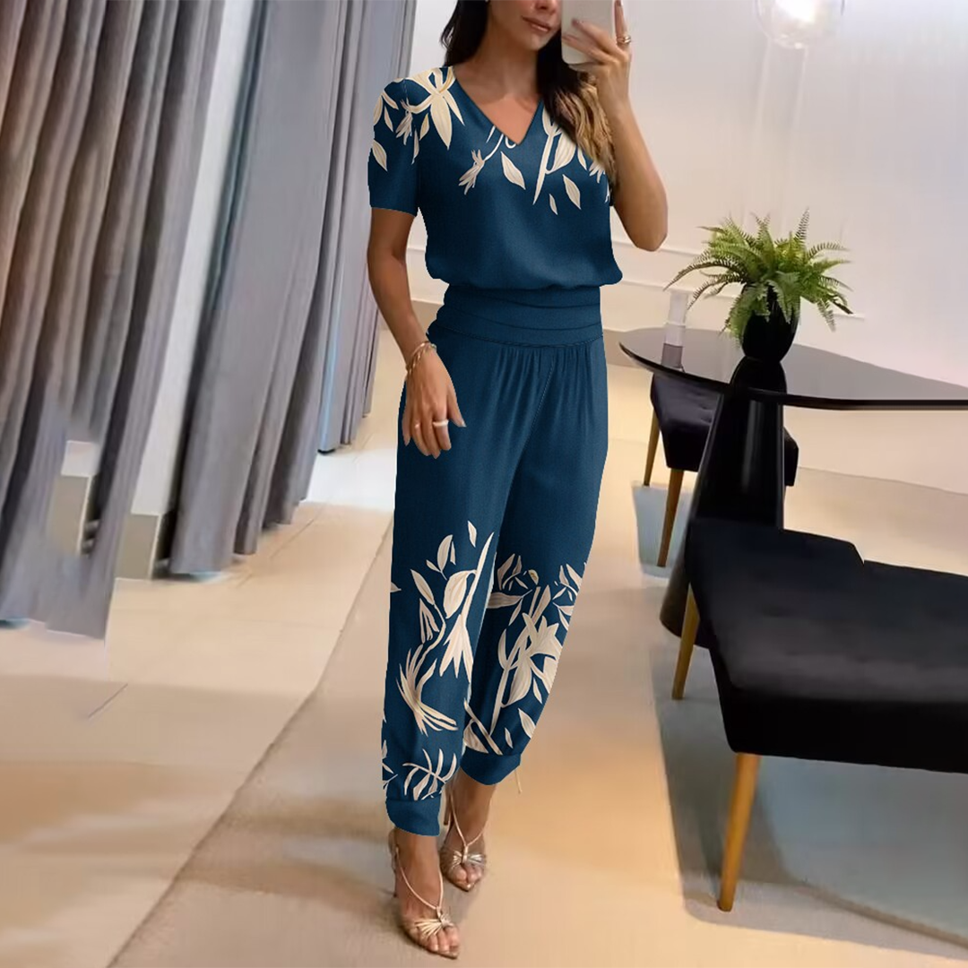 Lauren | Tuta elegante stampata