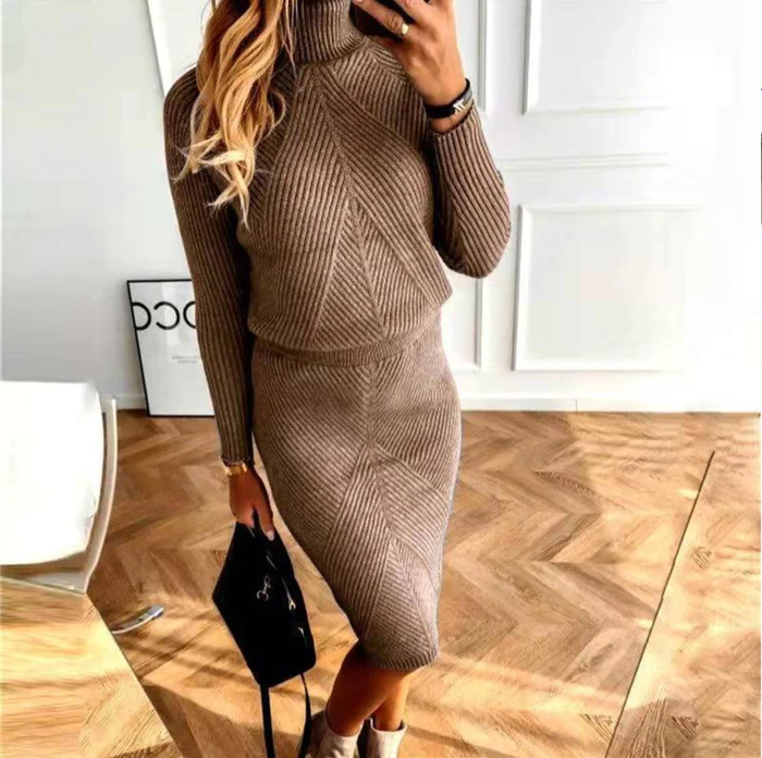 Christa | Abito in maglia con maglione accogliente