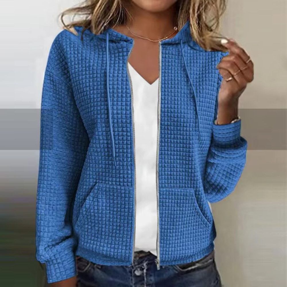Catrin - Manica lunga Waffle da donna
