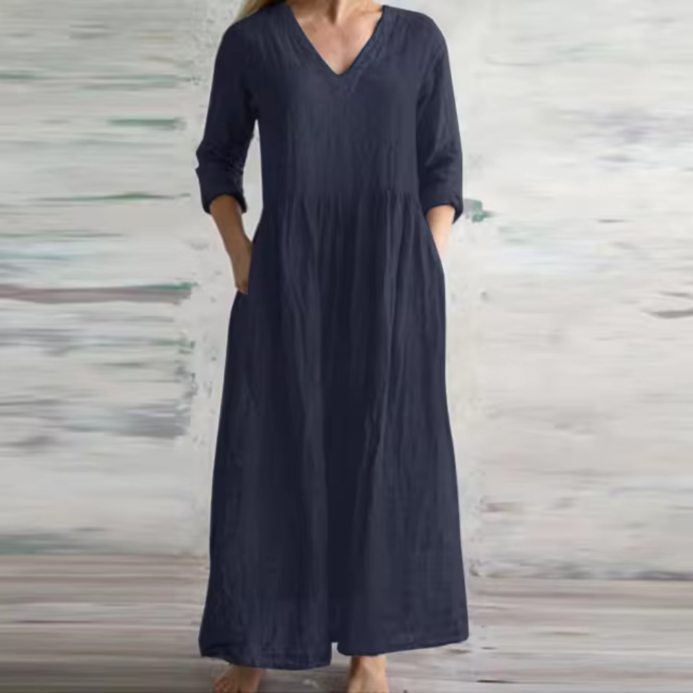 Clara - Maxi Jurk casual Losse