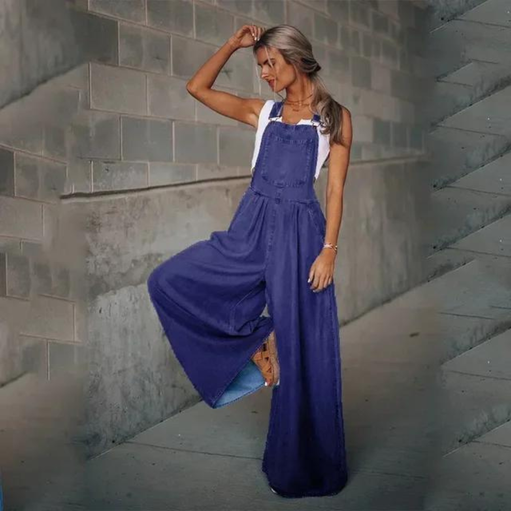 Ambre - Tuta in denim elegante e regolabile