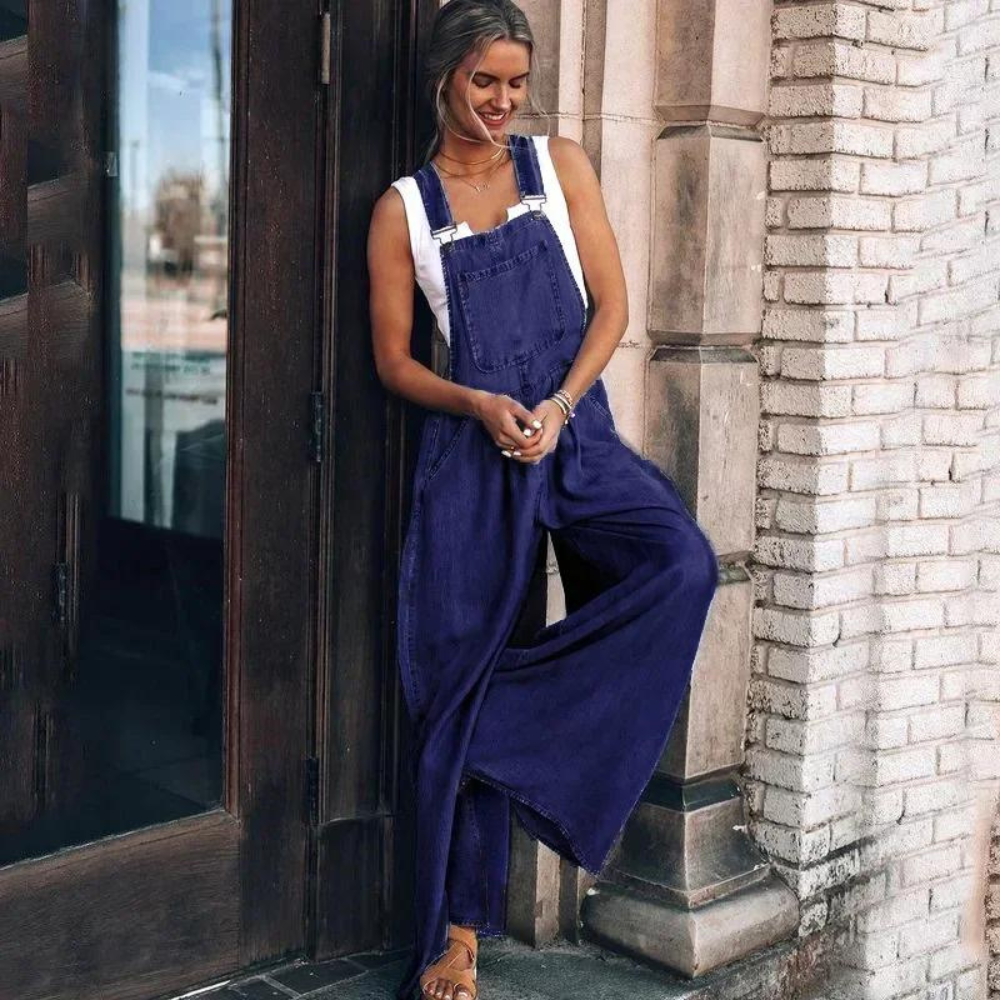 Ambre - Tuta in denim elegante e regolabile