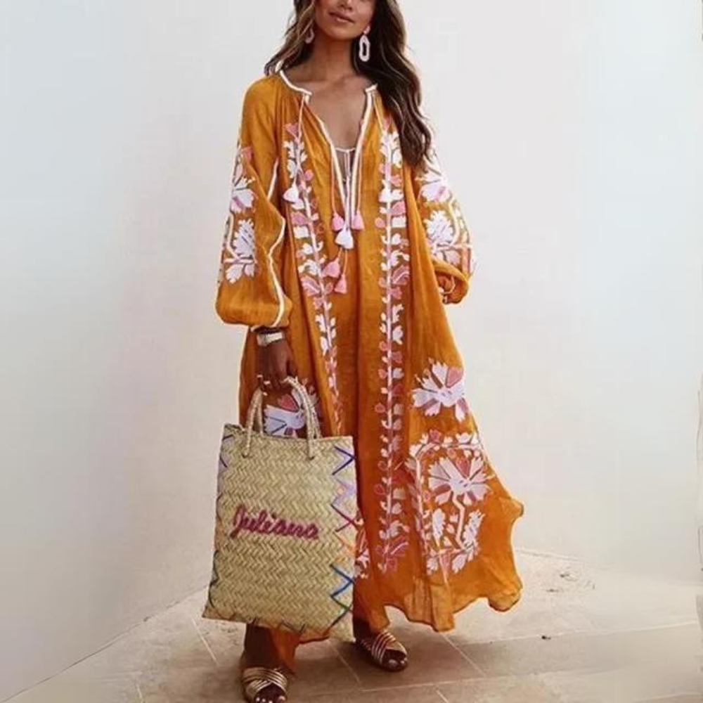 Delia - Abito lungo elegante e bohémien